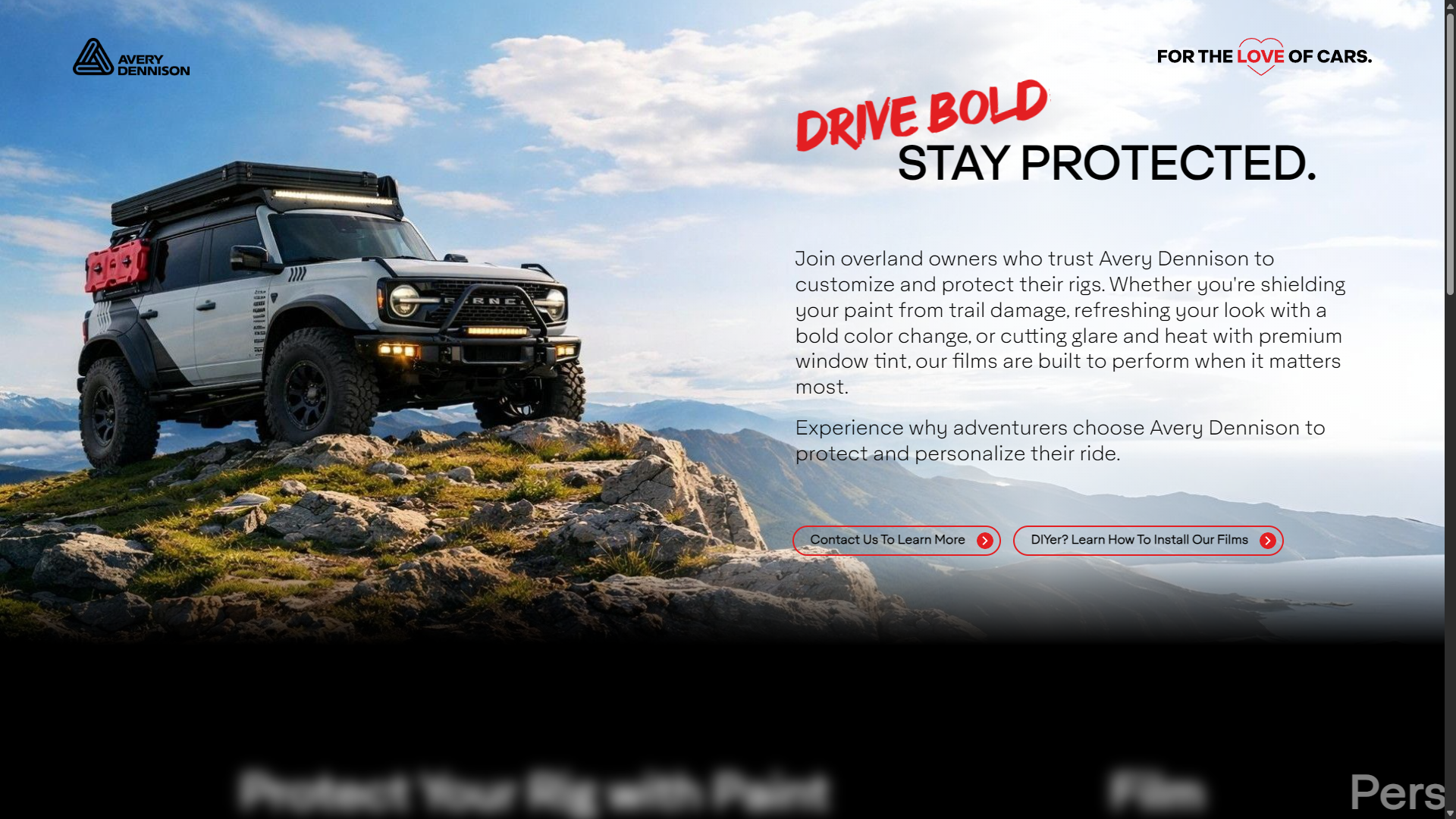 NA ADVENTURE RIG visual identity and outdoor-focused creative—rugged aesthetics for adventure and utility vehicles.