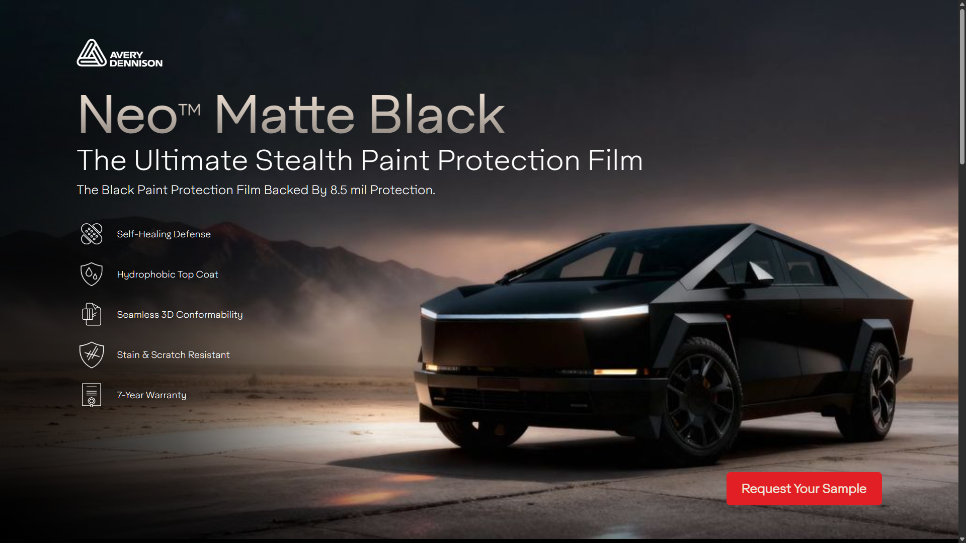 NA NEO MATTE BLACK finish campaign—sleek matte surfaces, contrast lighting, and premium product presentation.